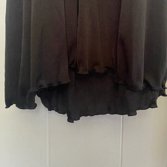 Vintage 90s Black Cocktail Dress XS/SM - Picture 4 of 4